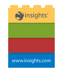 Stack of colored blocks—yellow, green, red, blue—representing the four personality energies in Insights Discovery.